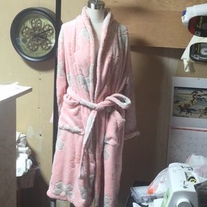 Pink Glow-in-the-dark Bathrobe